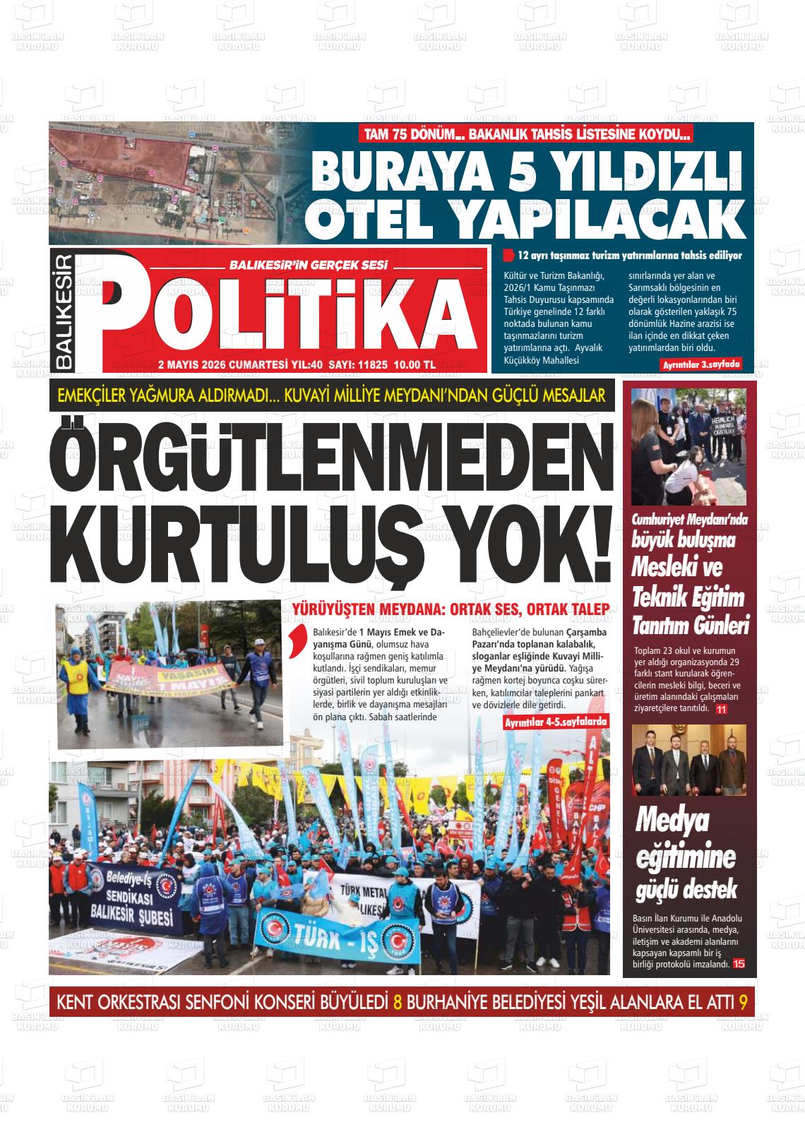 Balikesir Politika 02.05.2026