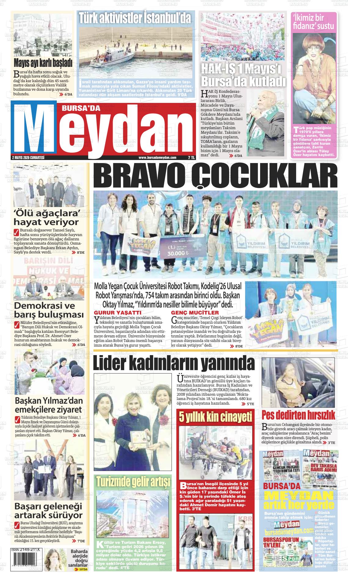 Bursa Dameydan 02.05.2026