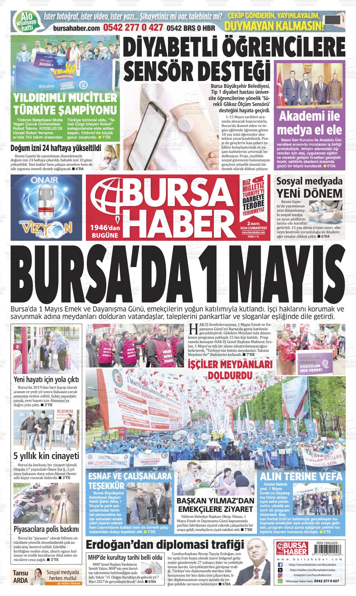 Bursa Haber 02.05.2026