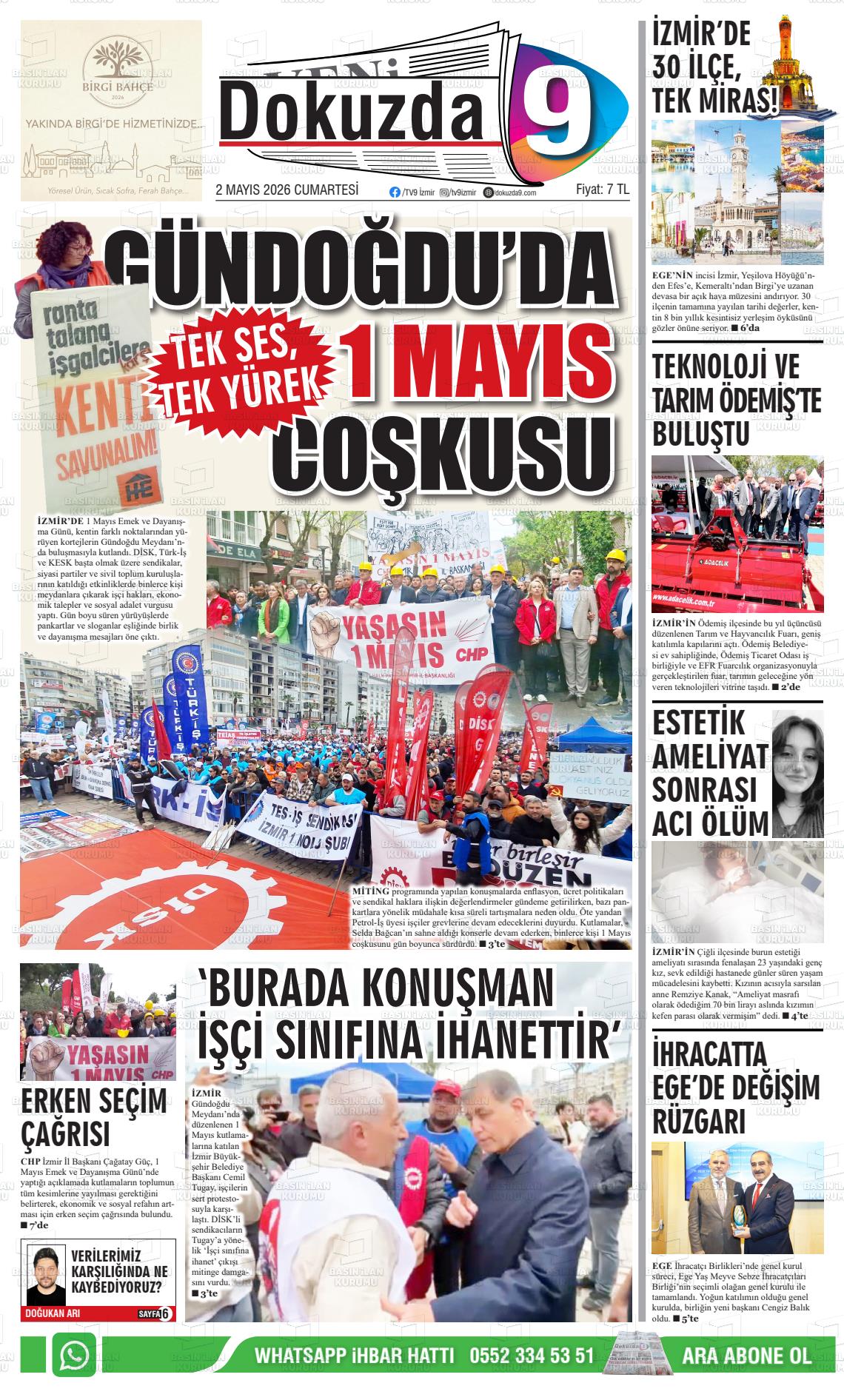 Izmir Buyuktorbali 02.05.2026
