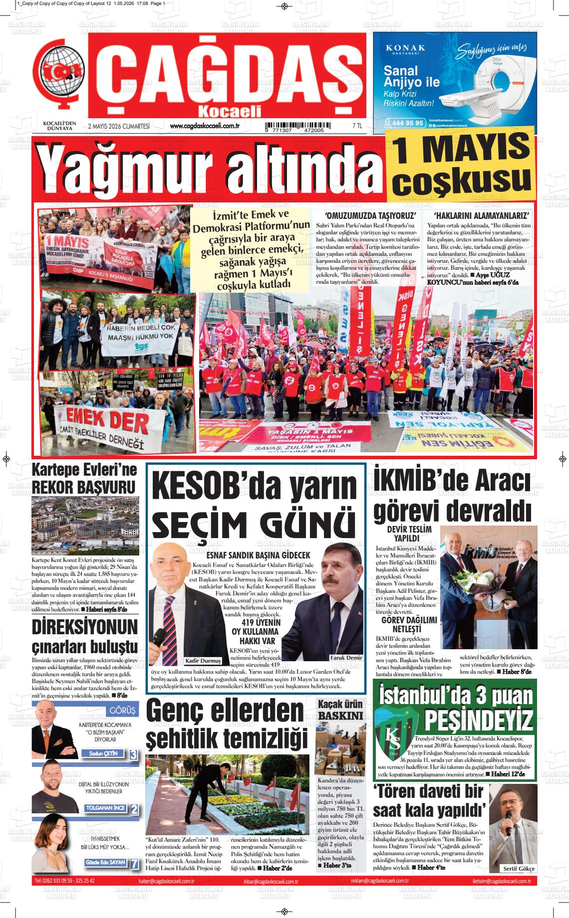 Kocaeli Cagdas 02.05.2026