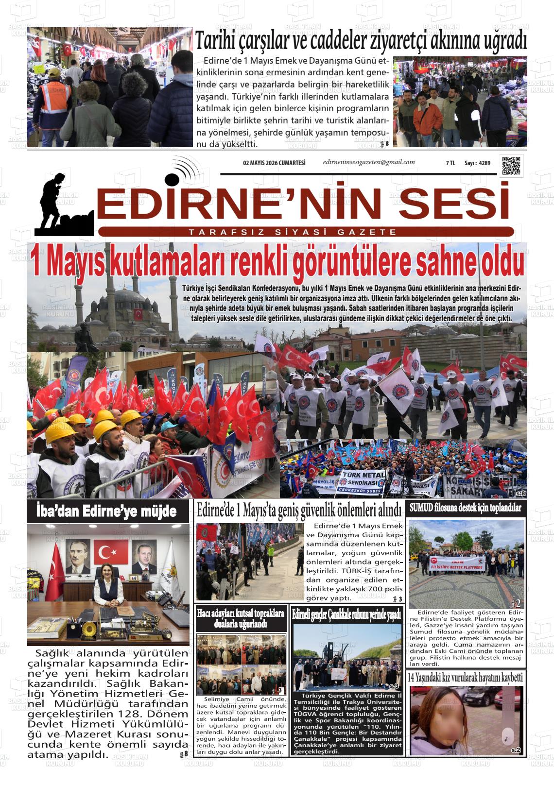 Edirne Star 02.05.2026