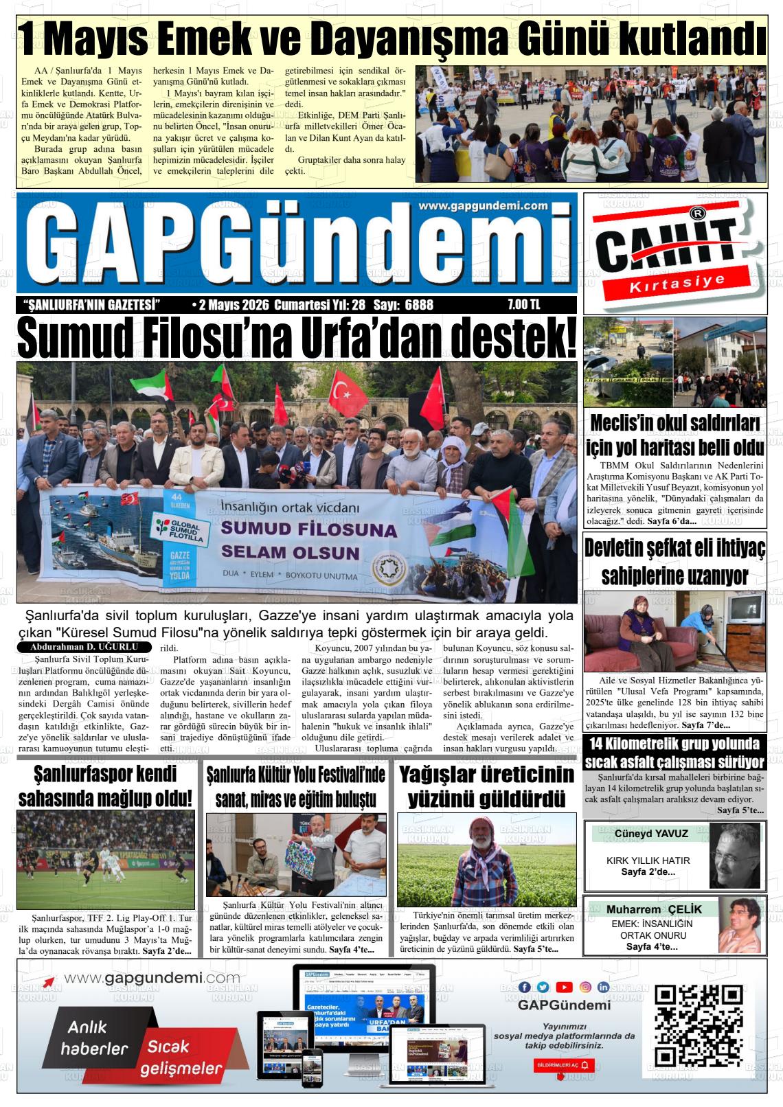 Sanliurfa Gapgundemi 02.05.2026