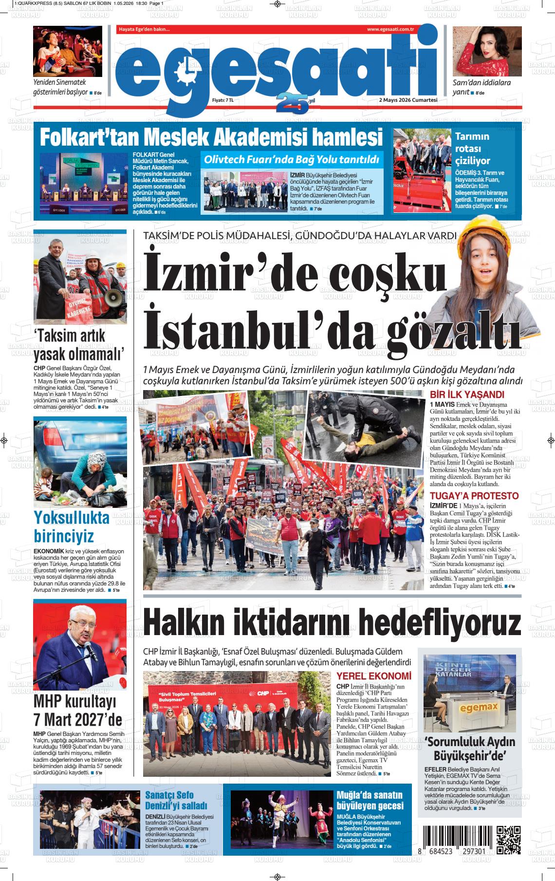Izmir Haberekspres 02.05.2026