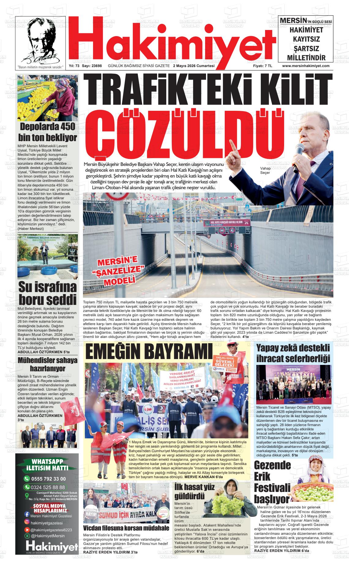 Konya Hakimiyet 02.05.2026