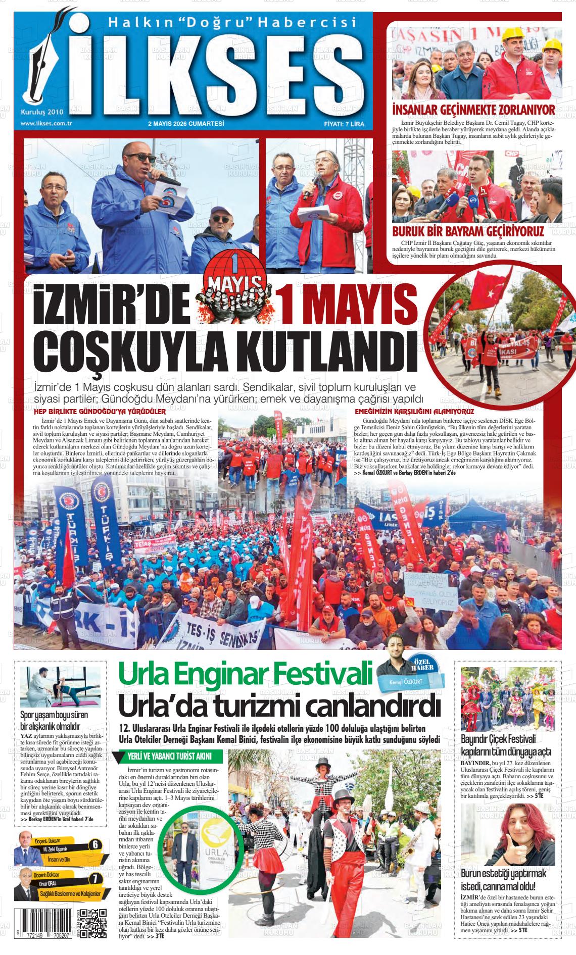 Izmir Ilkses 02.05.2026