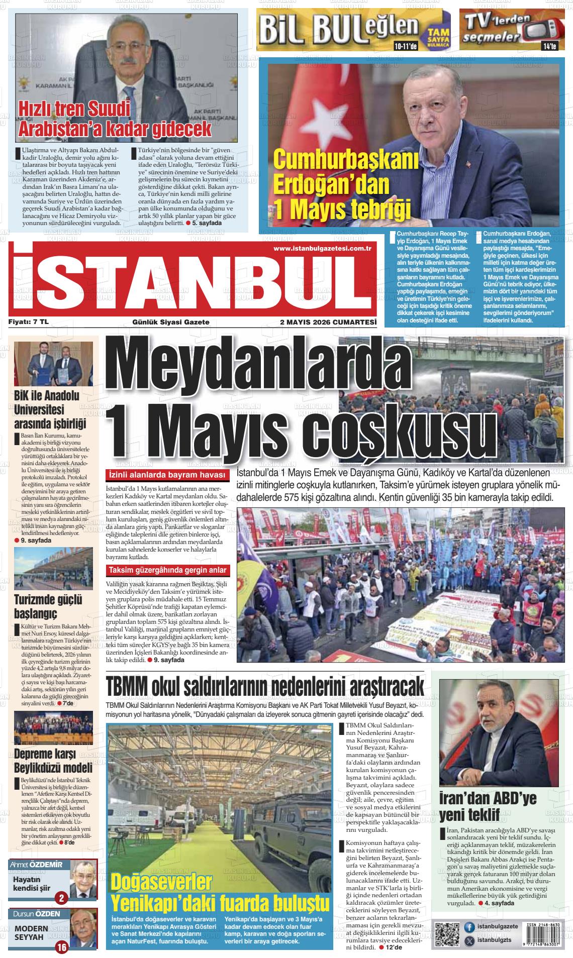 Istanbul 02.05.2026