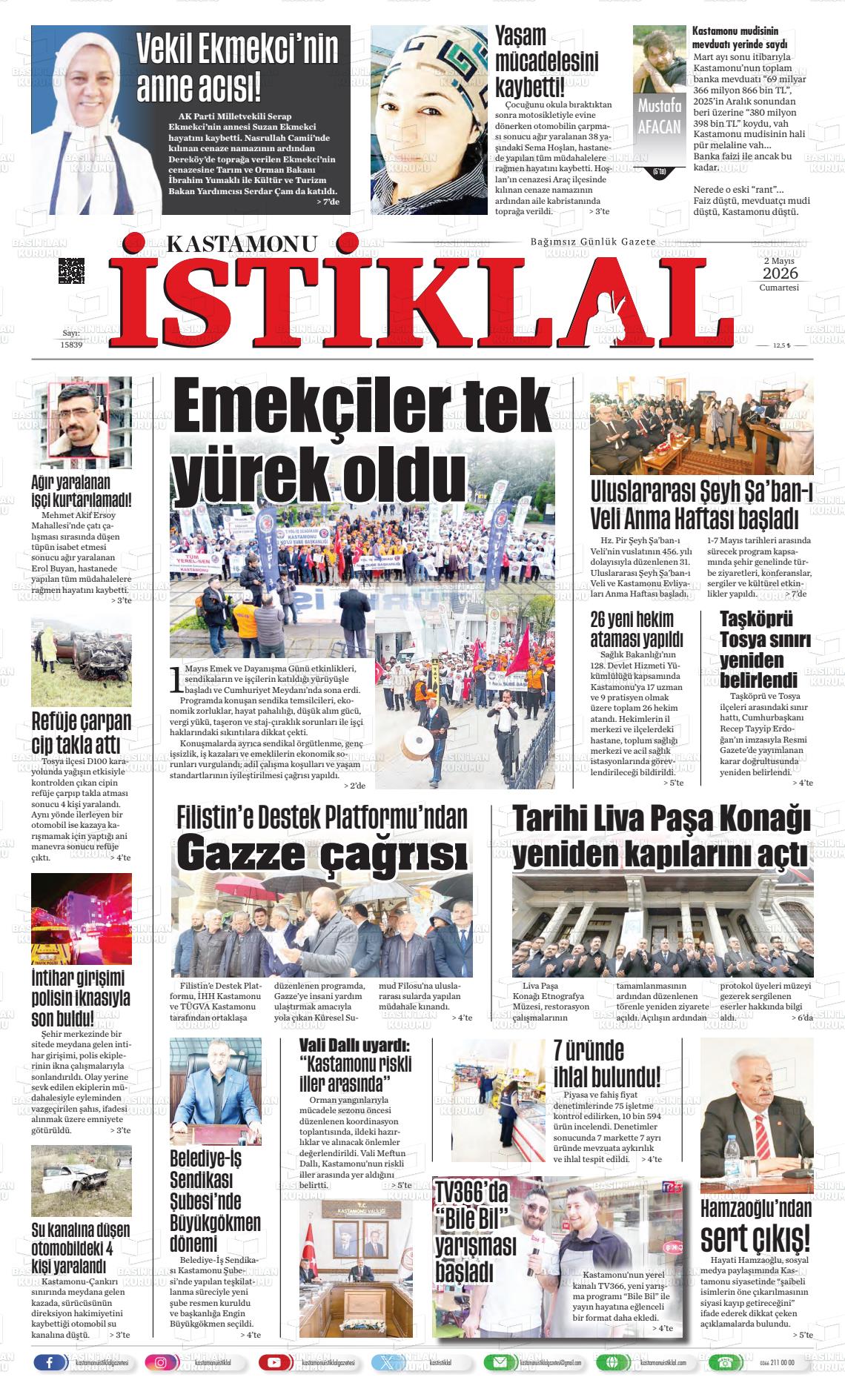 Kastamonu 02.05.2026