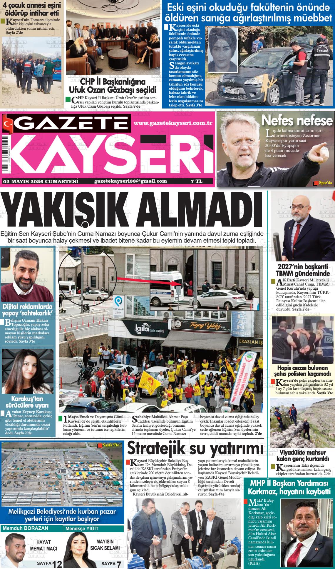 Kayseri Haber 38 02.05.2026