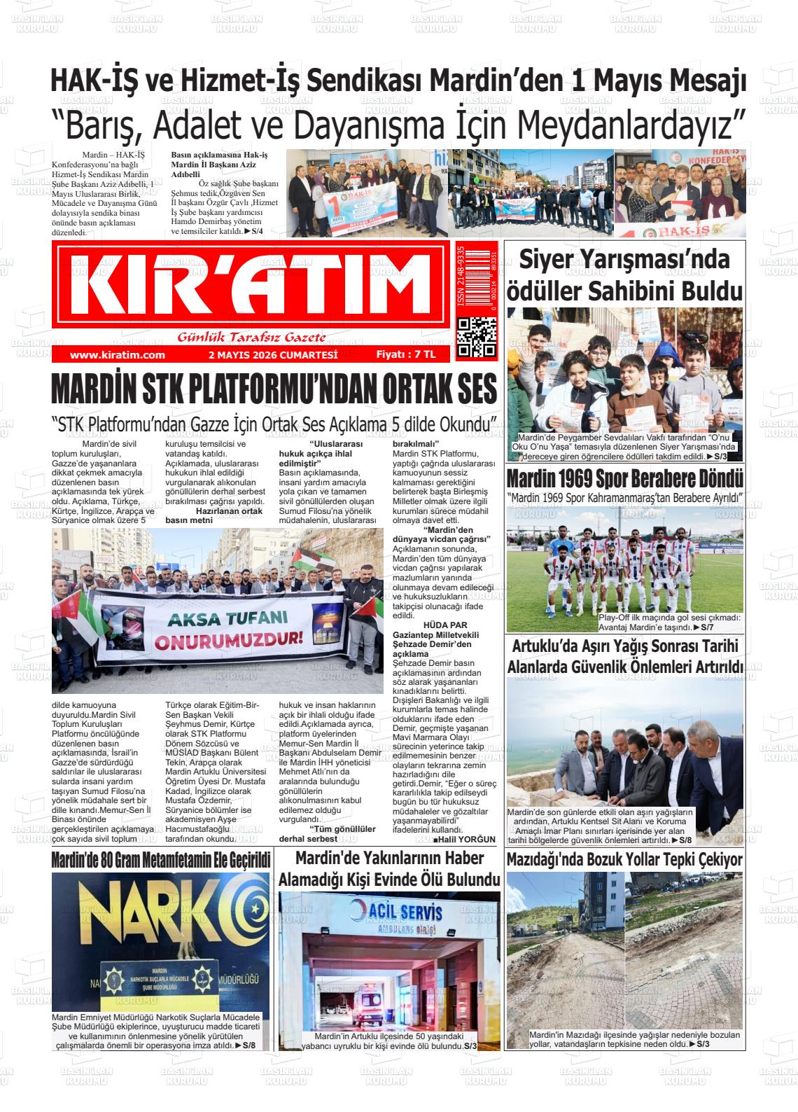 Mardin Kiratim 02.05.2026