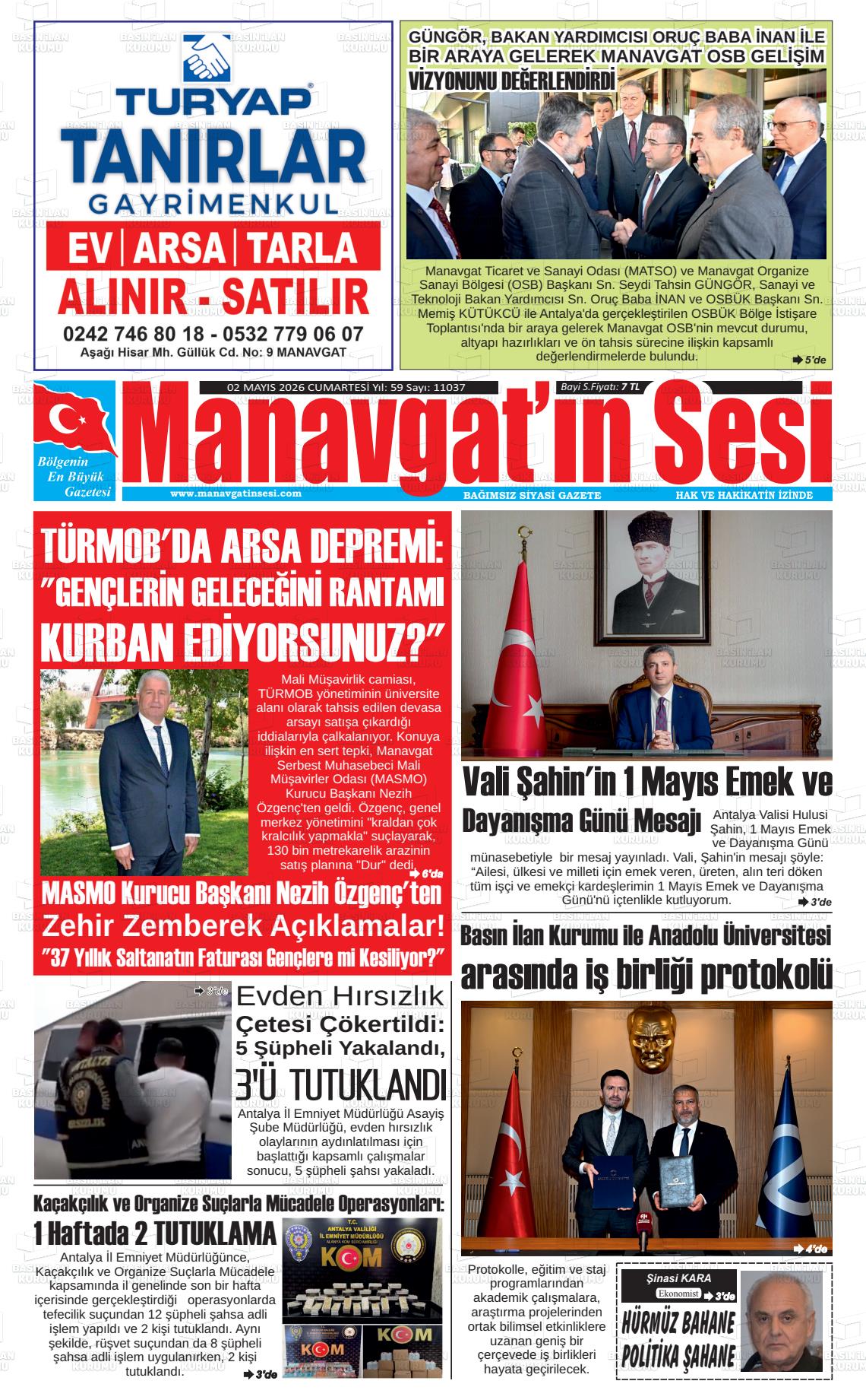 Antalya Manavgatinsesi 02.05.2026