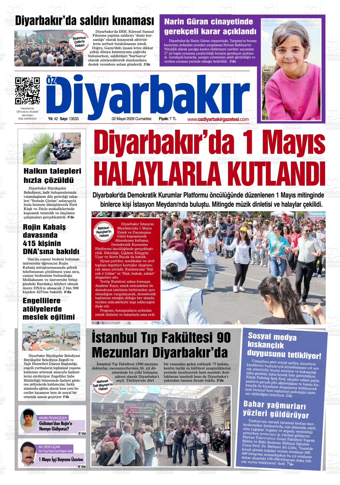 Diyarbakir Oz 02.05.2026