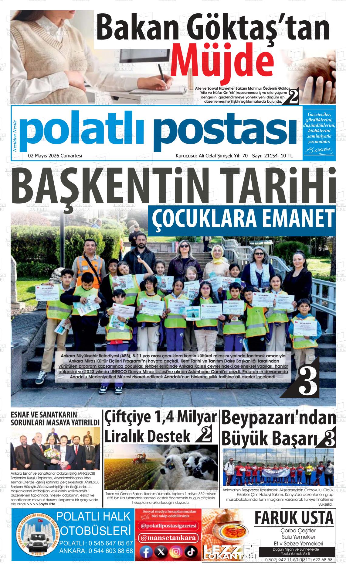 Ankara Polatlipostasi 02.05.2026