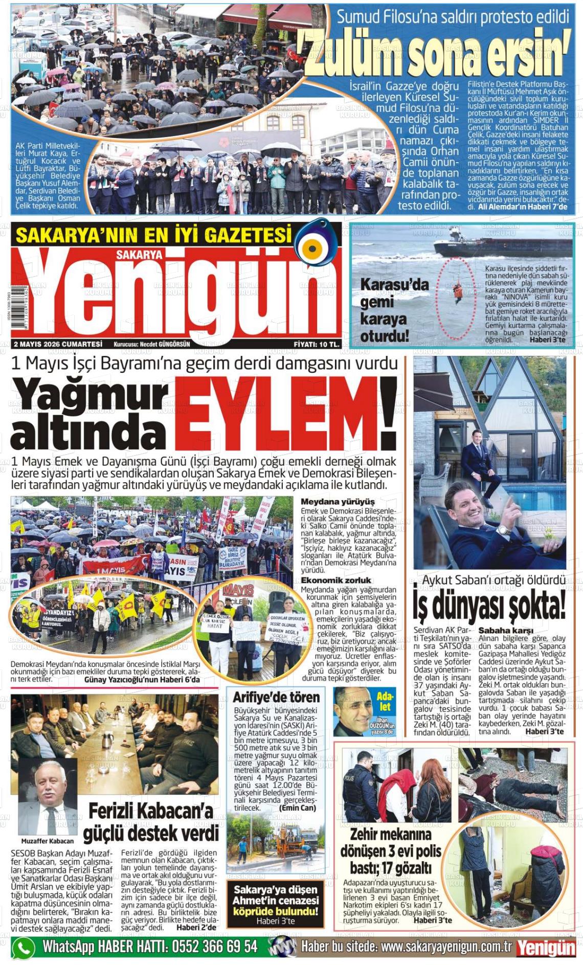 Sakarya Yenigun 02.05.2026