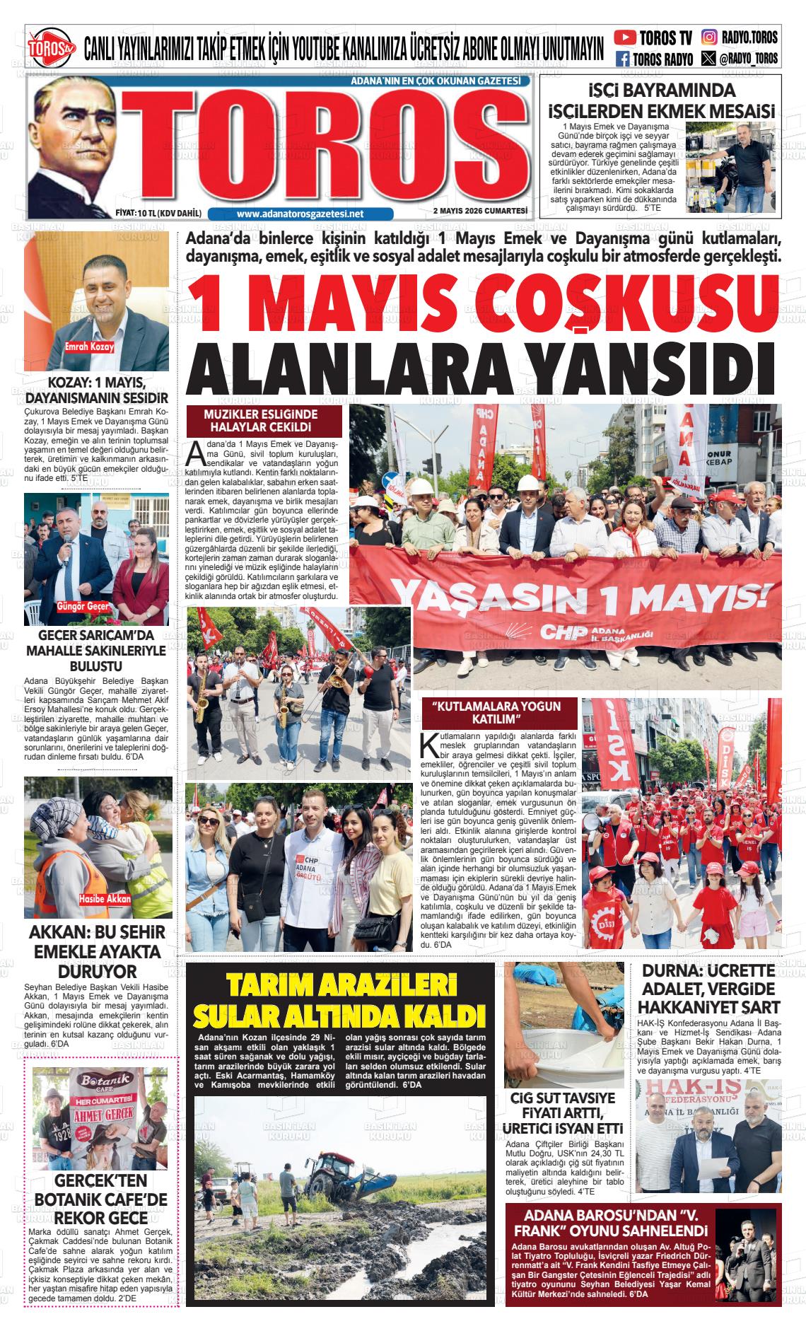 Antalya Toros 02.05.2026
