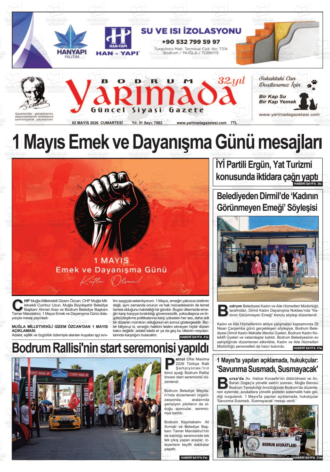 Mugla Yarimada 02.05.2026