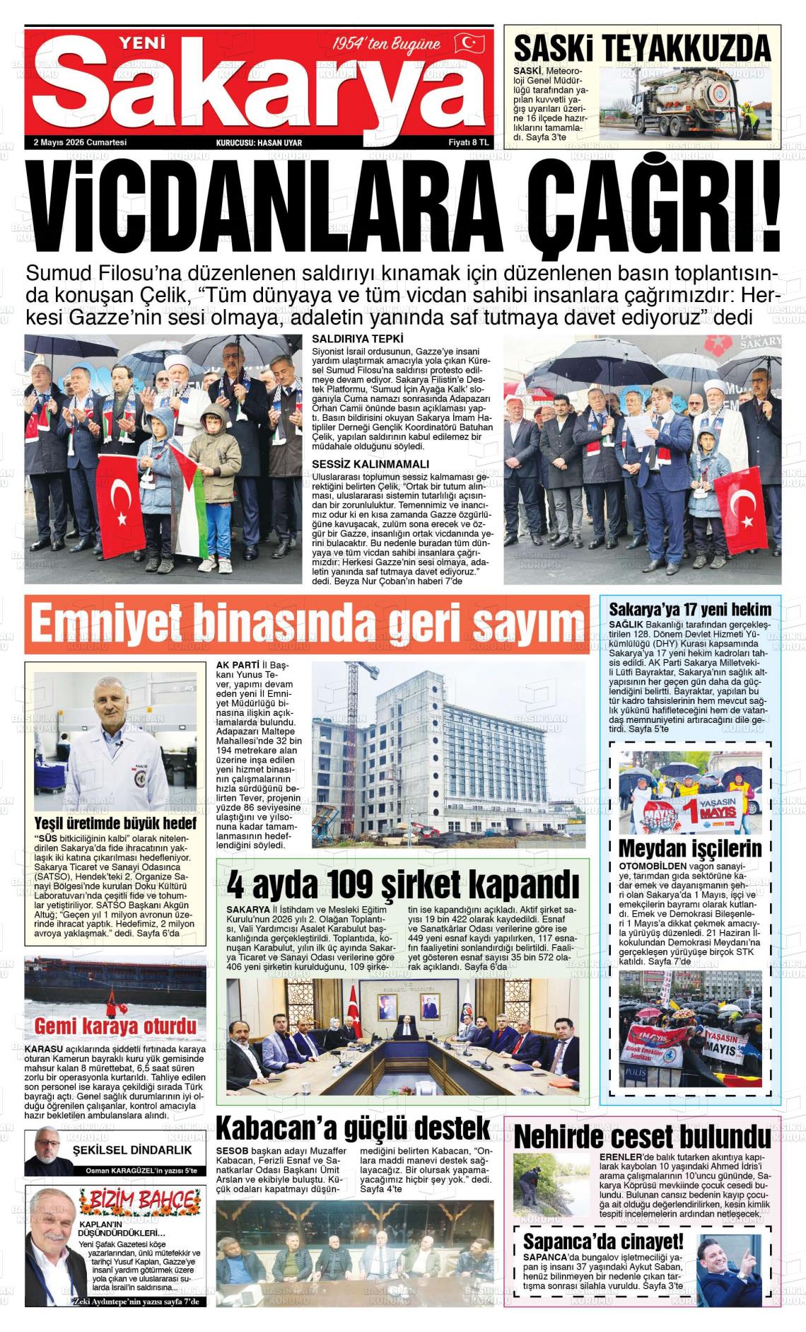 Sakarya Yeni 02.05.2026
