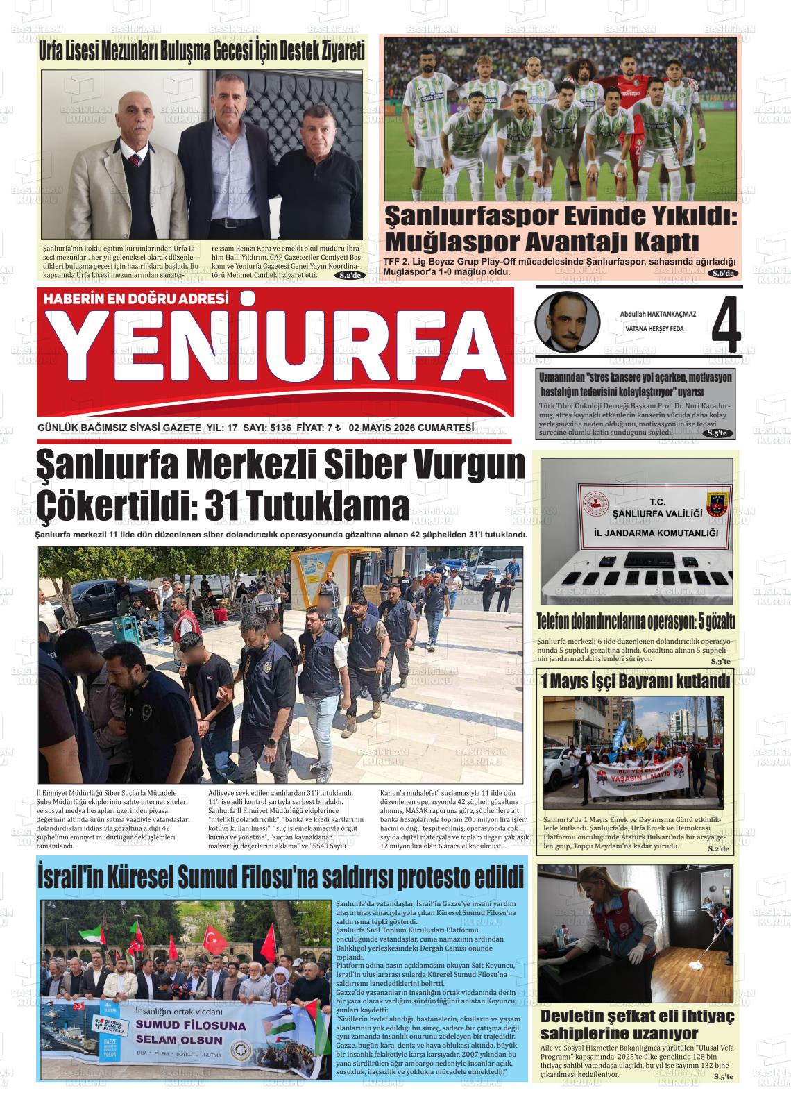 Sanliurfa Yeniurfa 02.05.2026