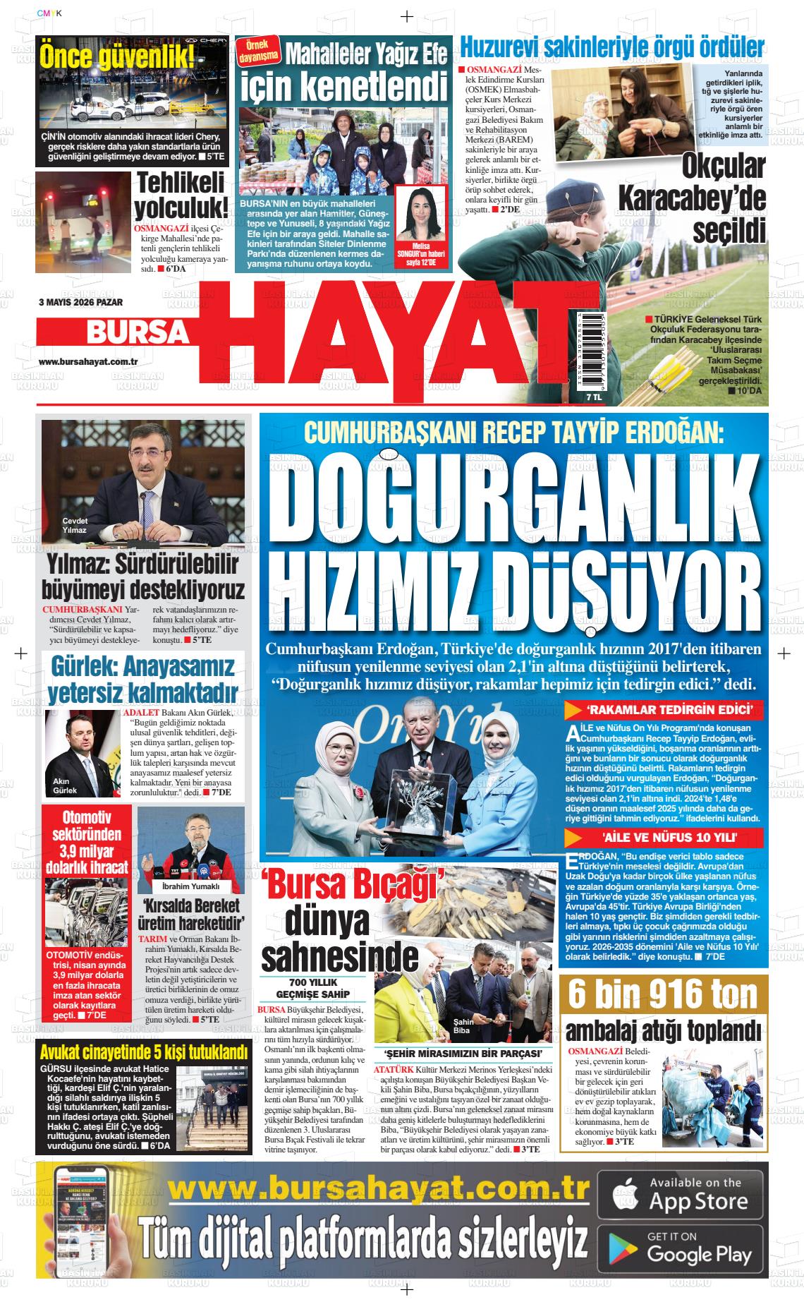 Bursa Hayat 03.05.2026