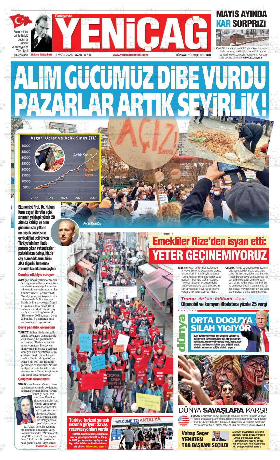 Istanbul Turkiyedeyenicag 03.05.2026