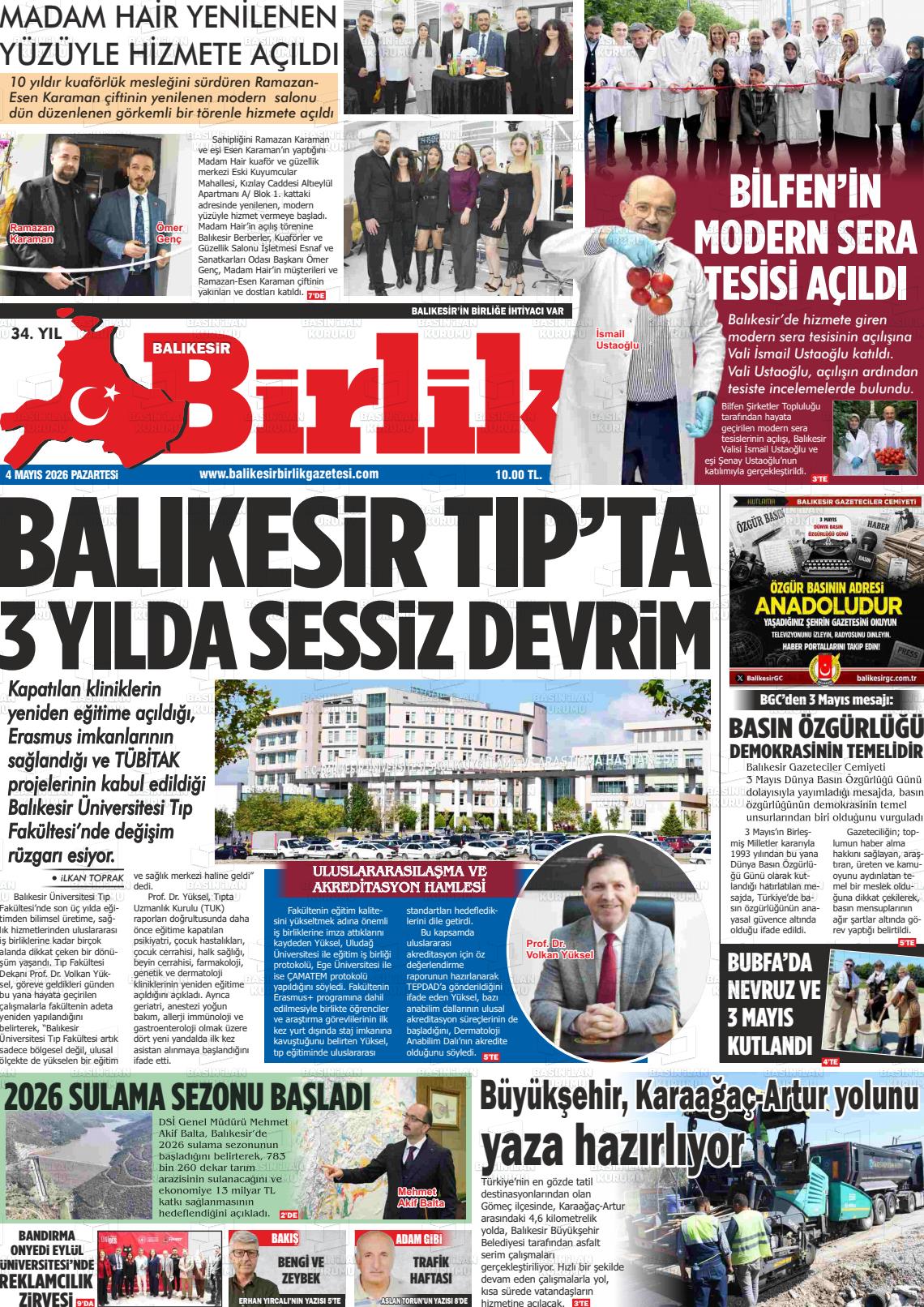 Balikesir Birlik 04.05.2026