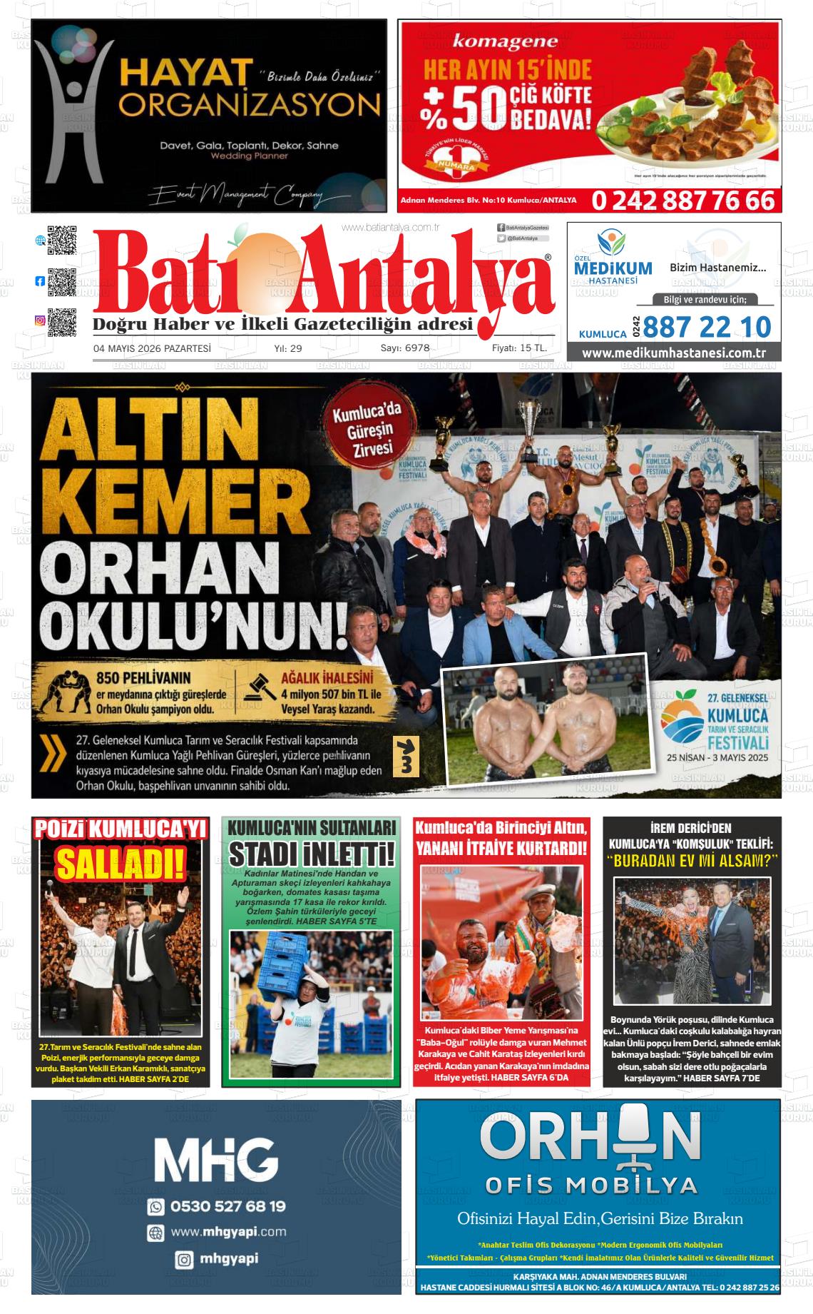 Antalya Bati 04.05.2026
