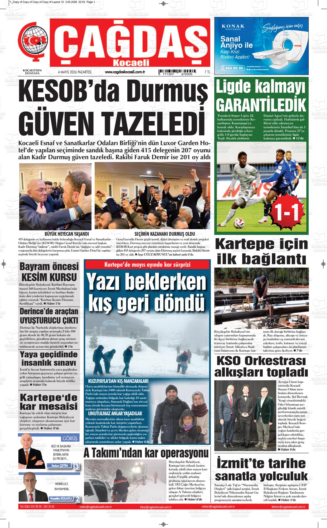 Kocaeli Cagdas 04.05.2026