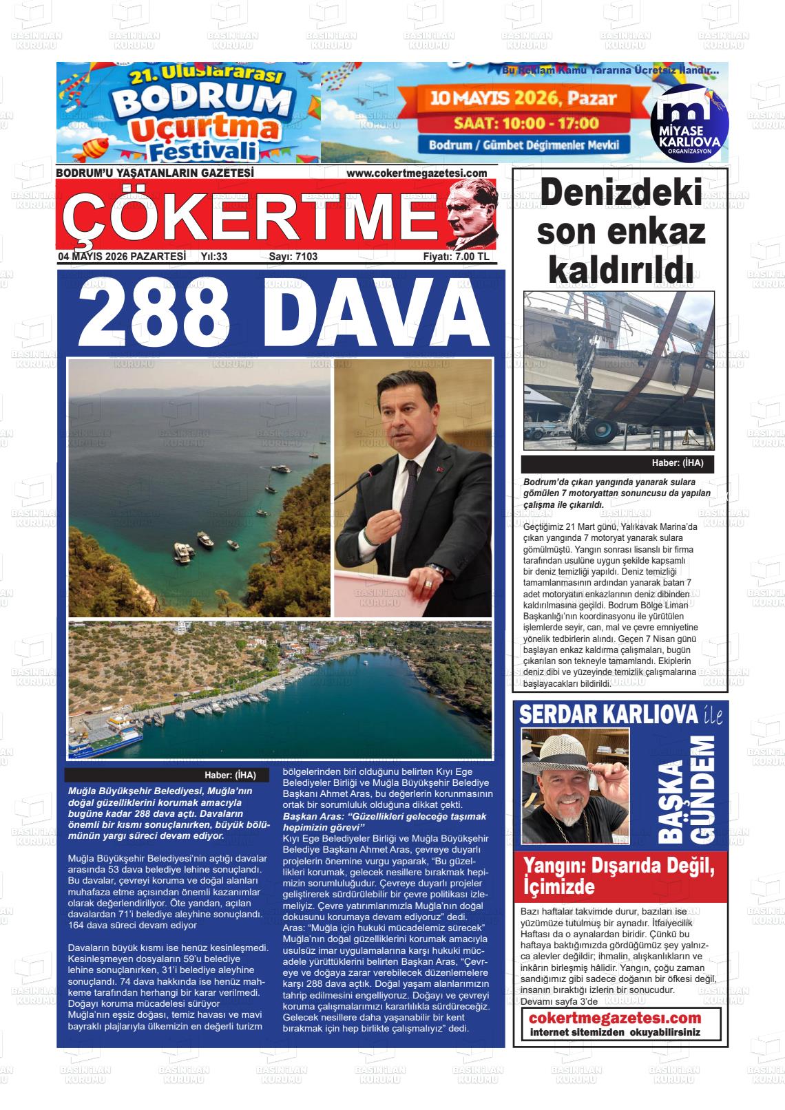 Mugla Cokertme 04.05.2026
