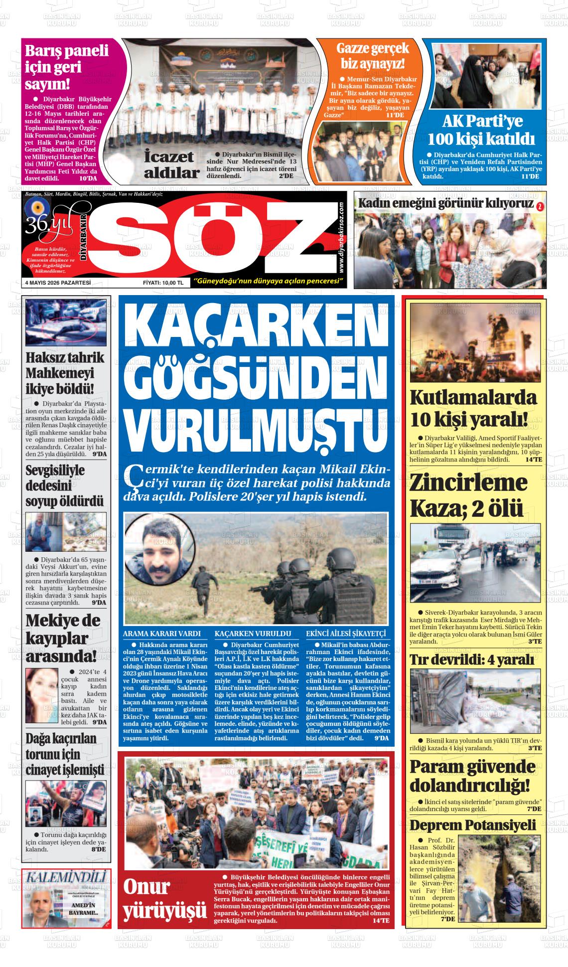 Diyarbakir Soz 04.05.2026
