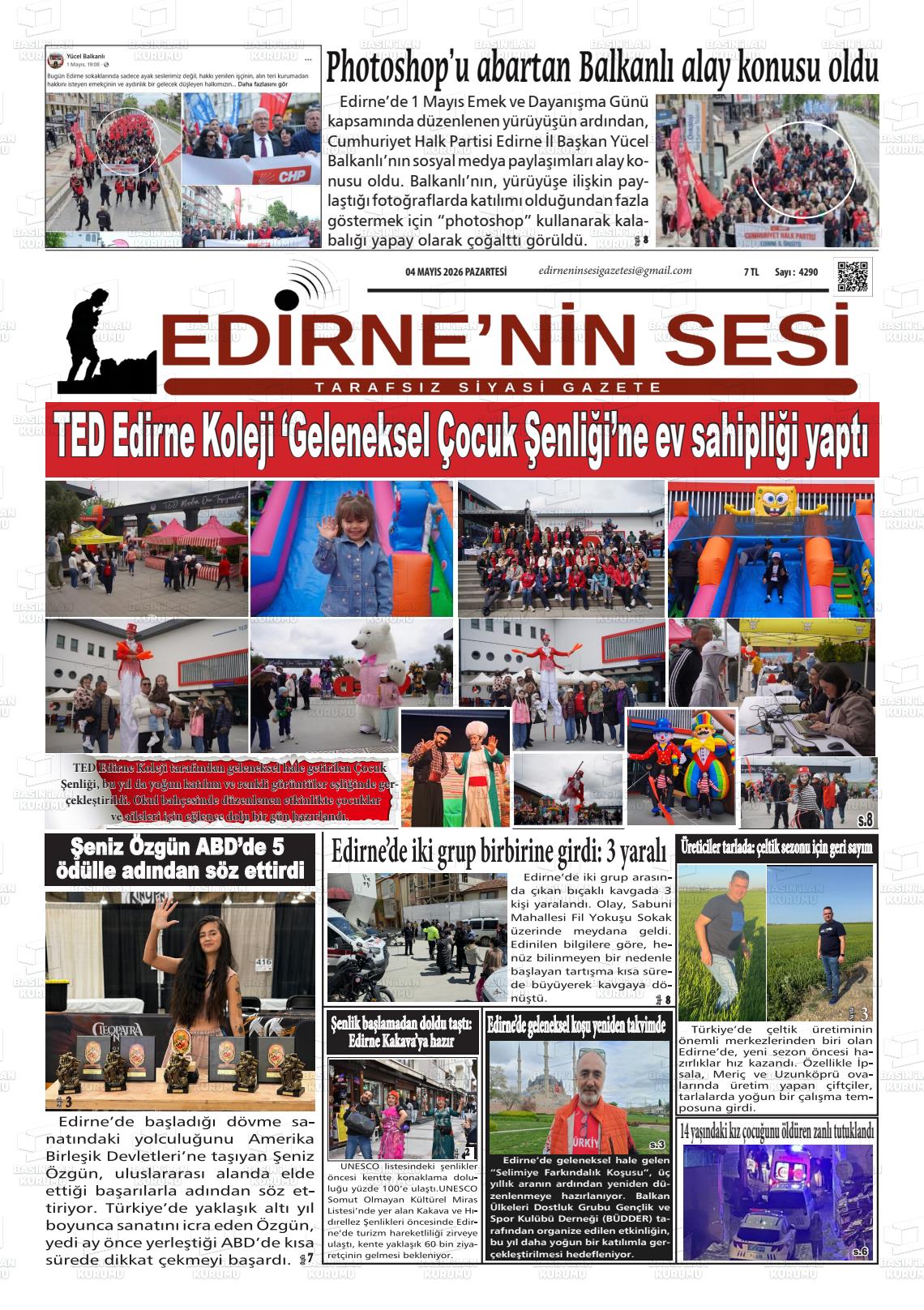 Edirne Star 04.05.2026
