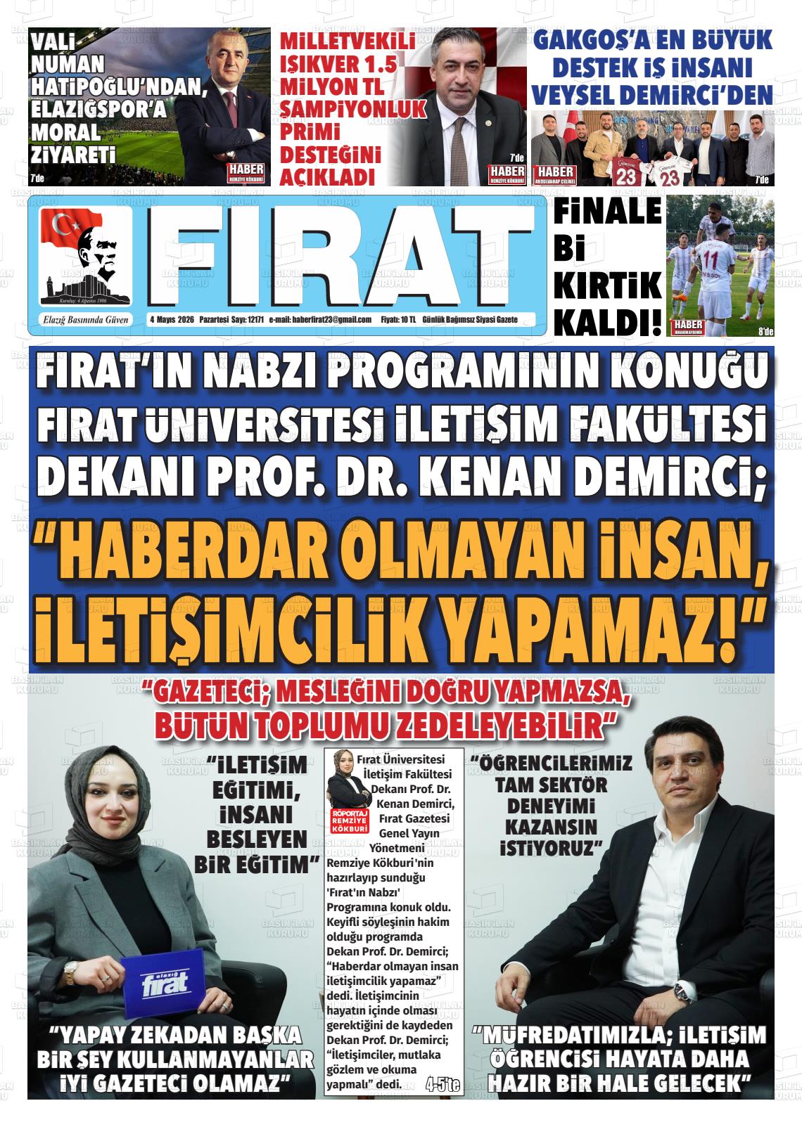 Elazig Firatgazetesi 04.05.2026