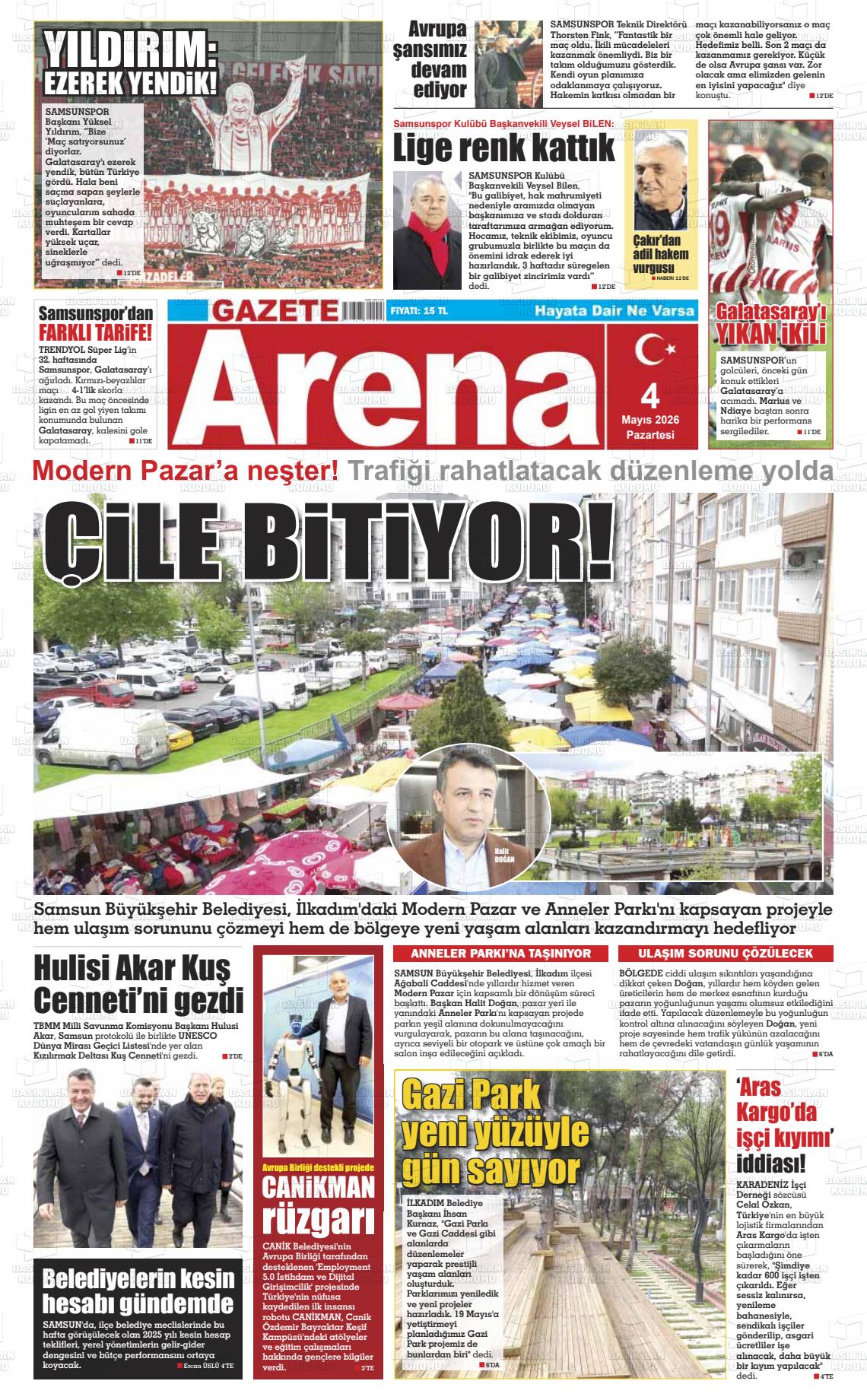 Samsun Gazetearena 04.05.2026