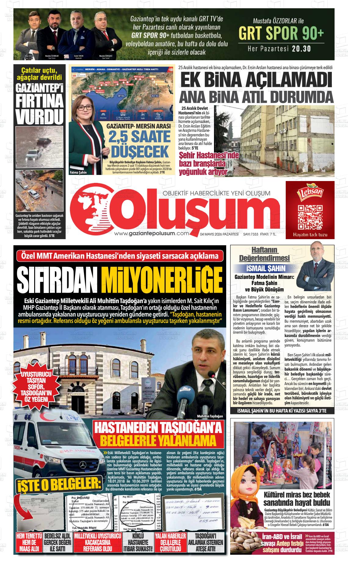 Gaziantep Olusum 04.05.2026