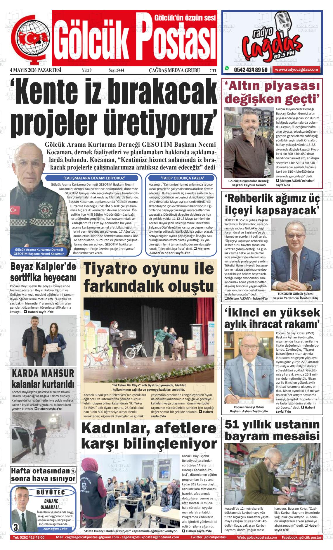 Kocaeli Golcukpostasi 04.05.2026