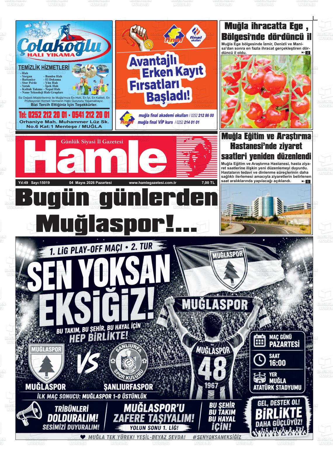 Mugla Hamle 04.05.2026