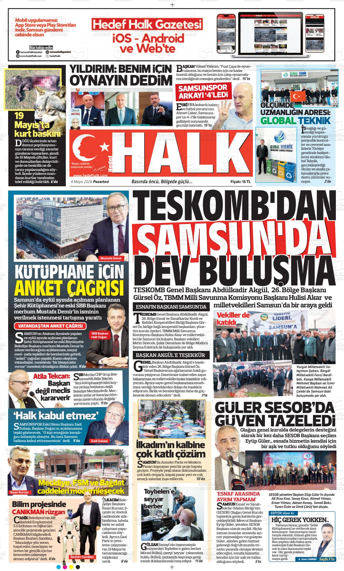 Samsun Hedefhalk 04.05.2026