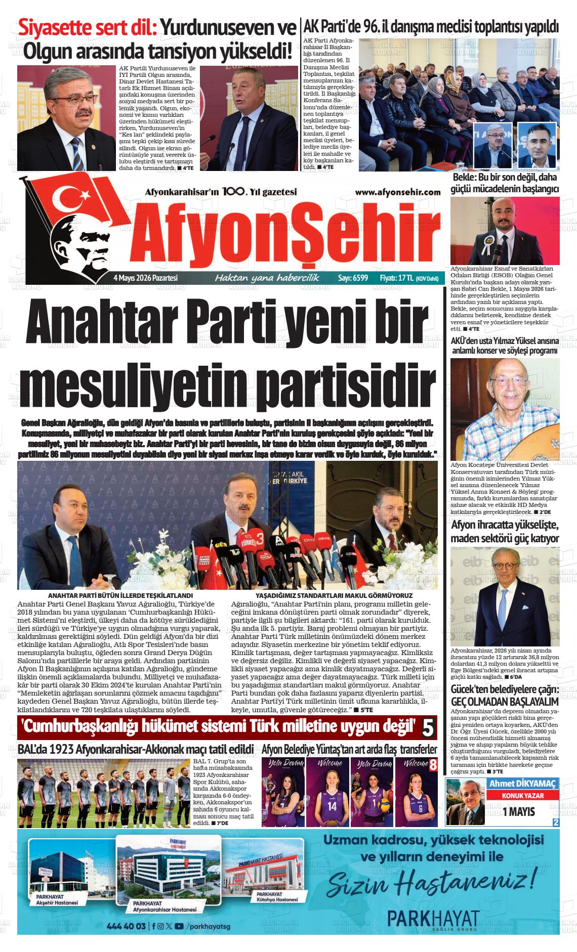 Afyonkarahisar Hisar 04.05.2026