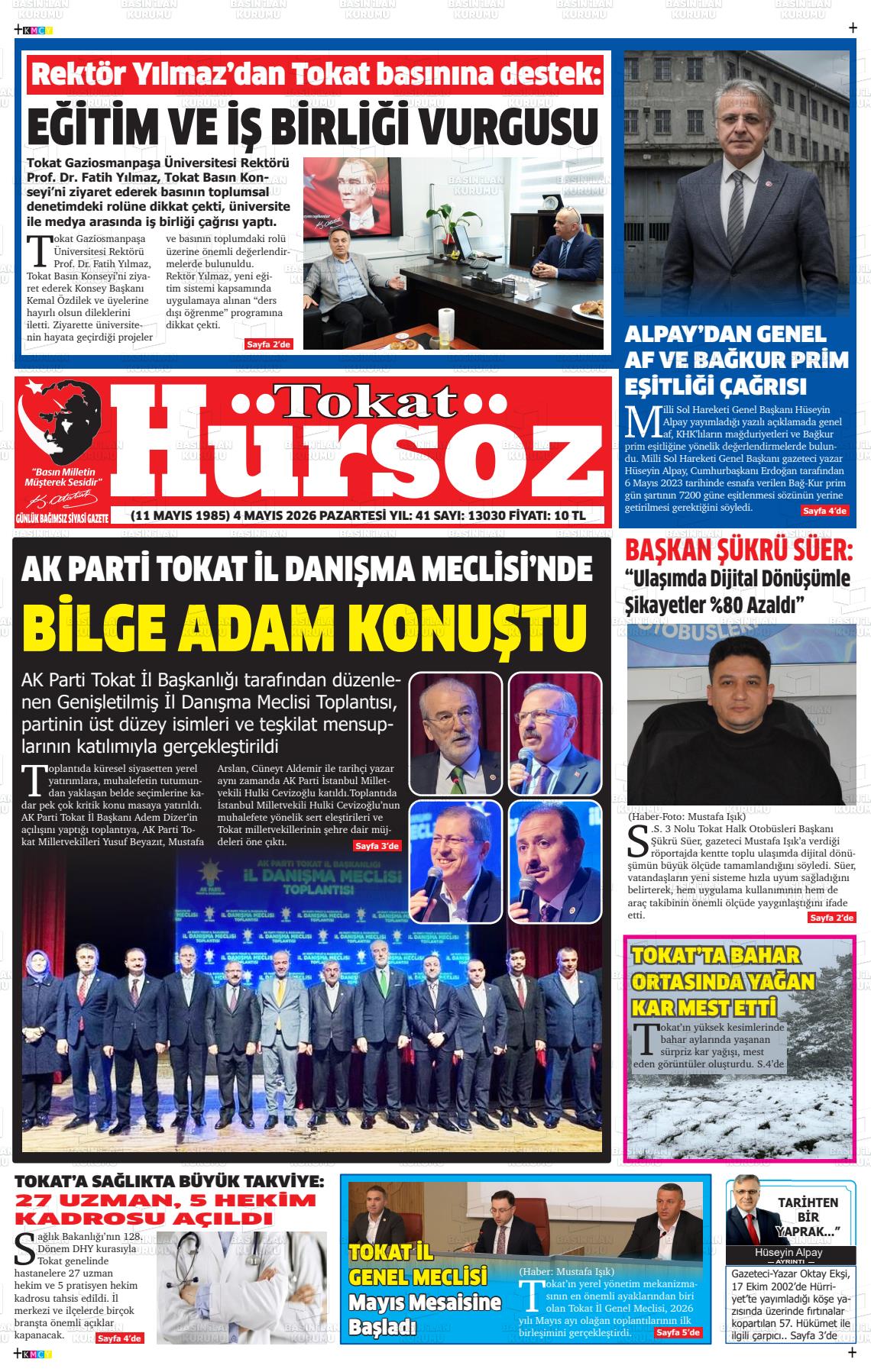 Tokat Hursoz 04.05.2026