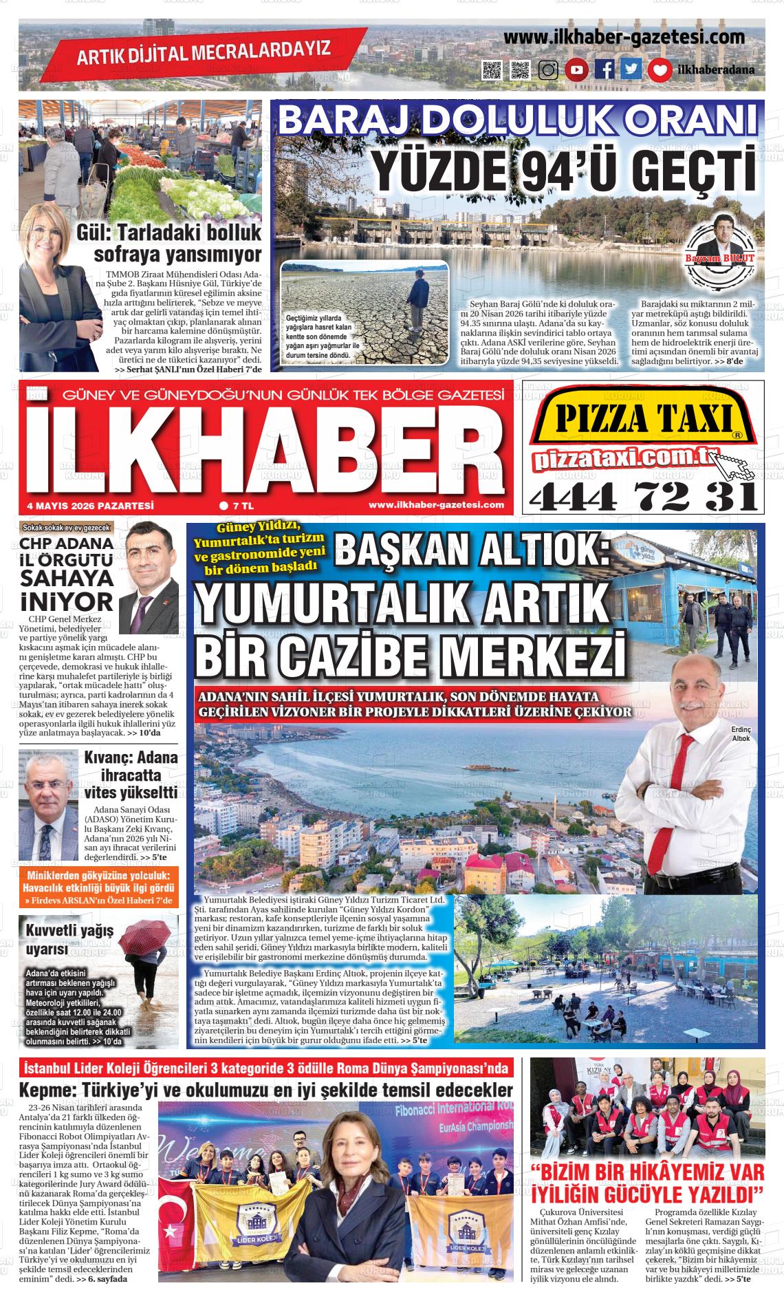 Adana Ilkhaber 04.05.2026