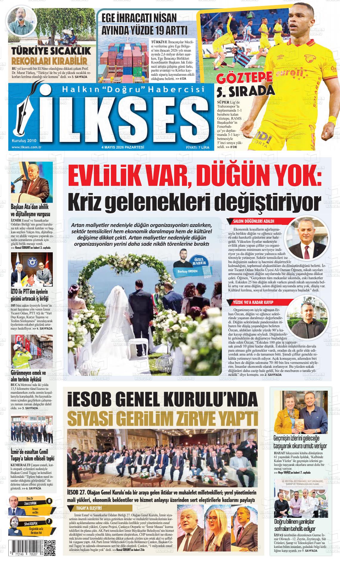Izmir Ilkses 04.05.2026