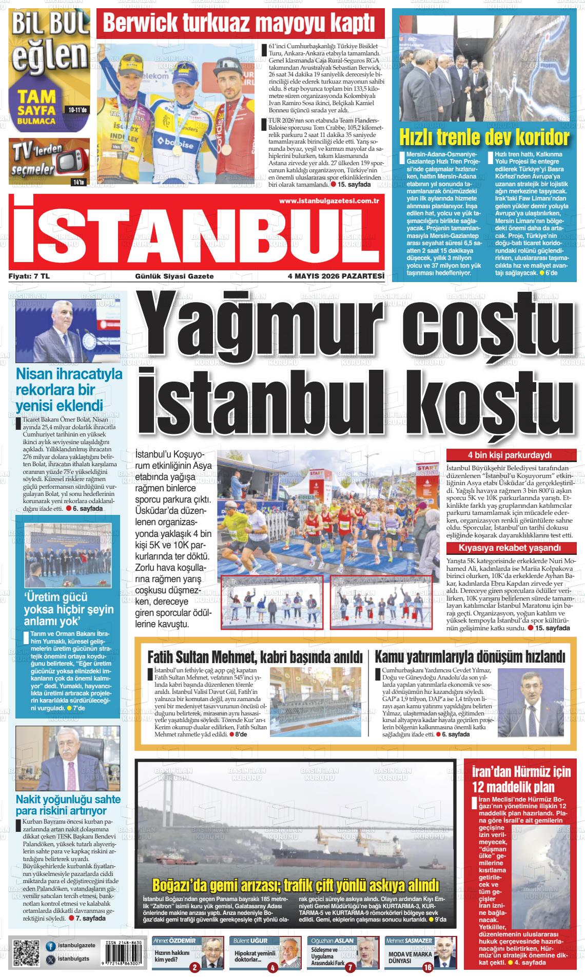 Istanbul 04.05.2026