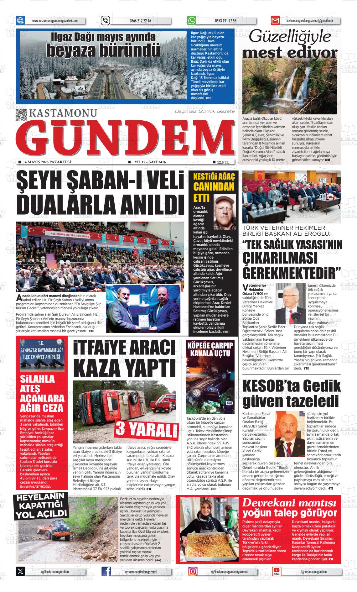 Kastamonu Gundem 04.05.2026