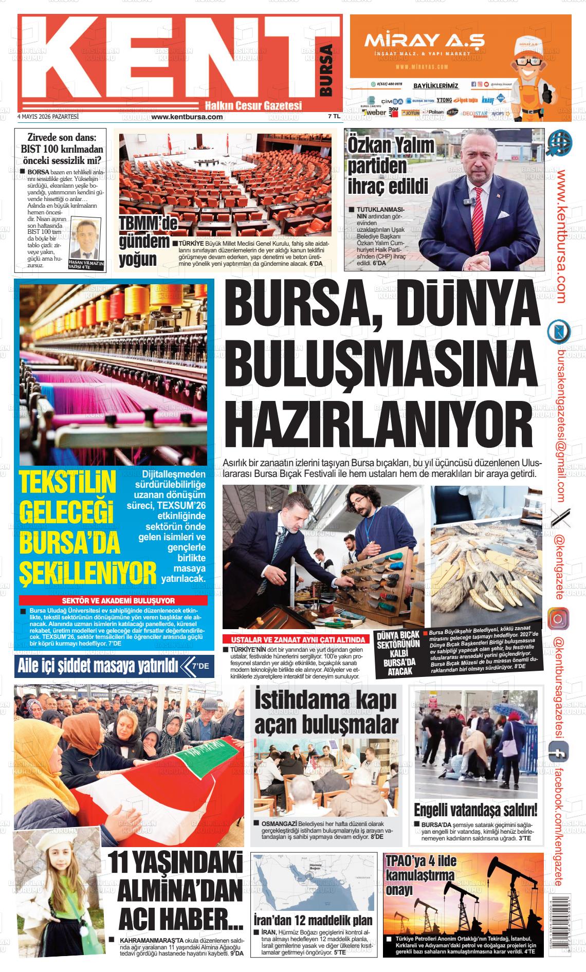Bursa Kent 04.05.2026