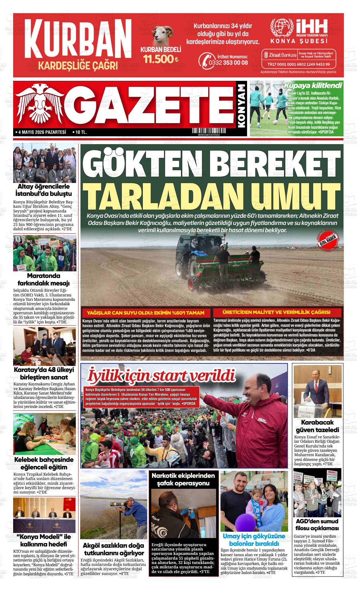 Konya Yenigun 04.05.2026