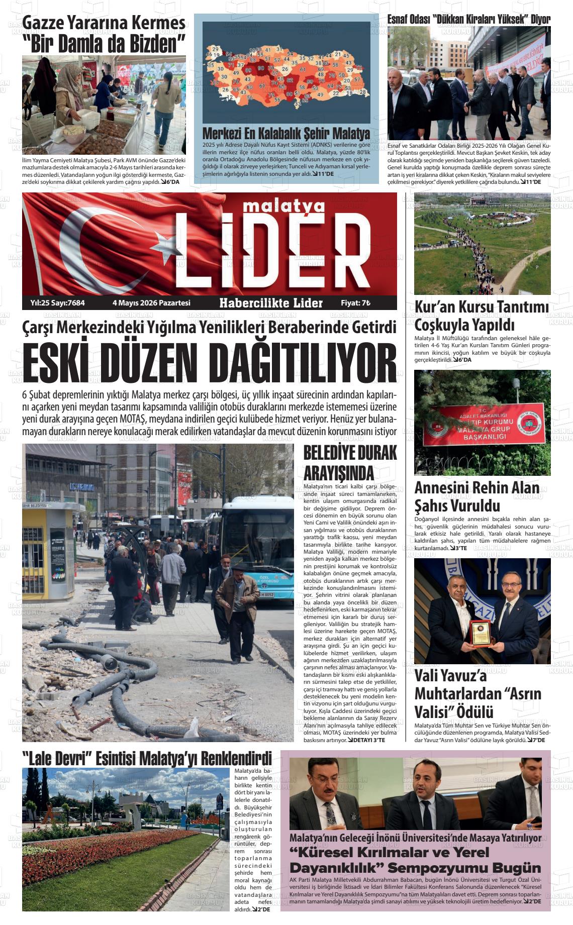 Malatya Sonsoz 04.05.2026