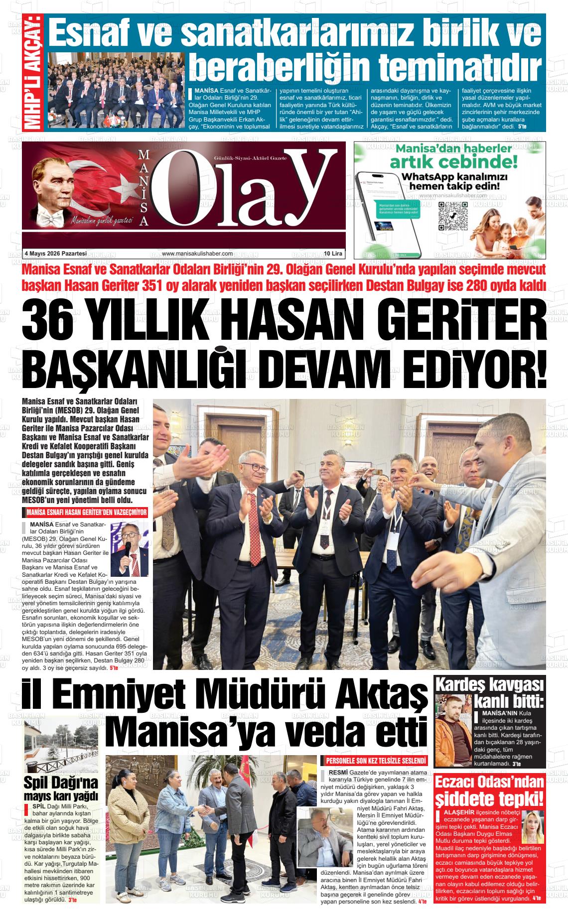 Manisa Olay 04.05.2026