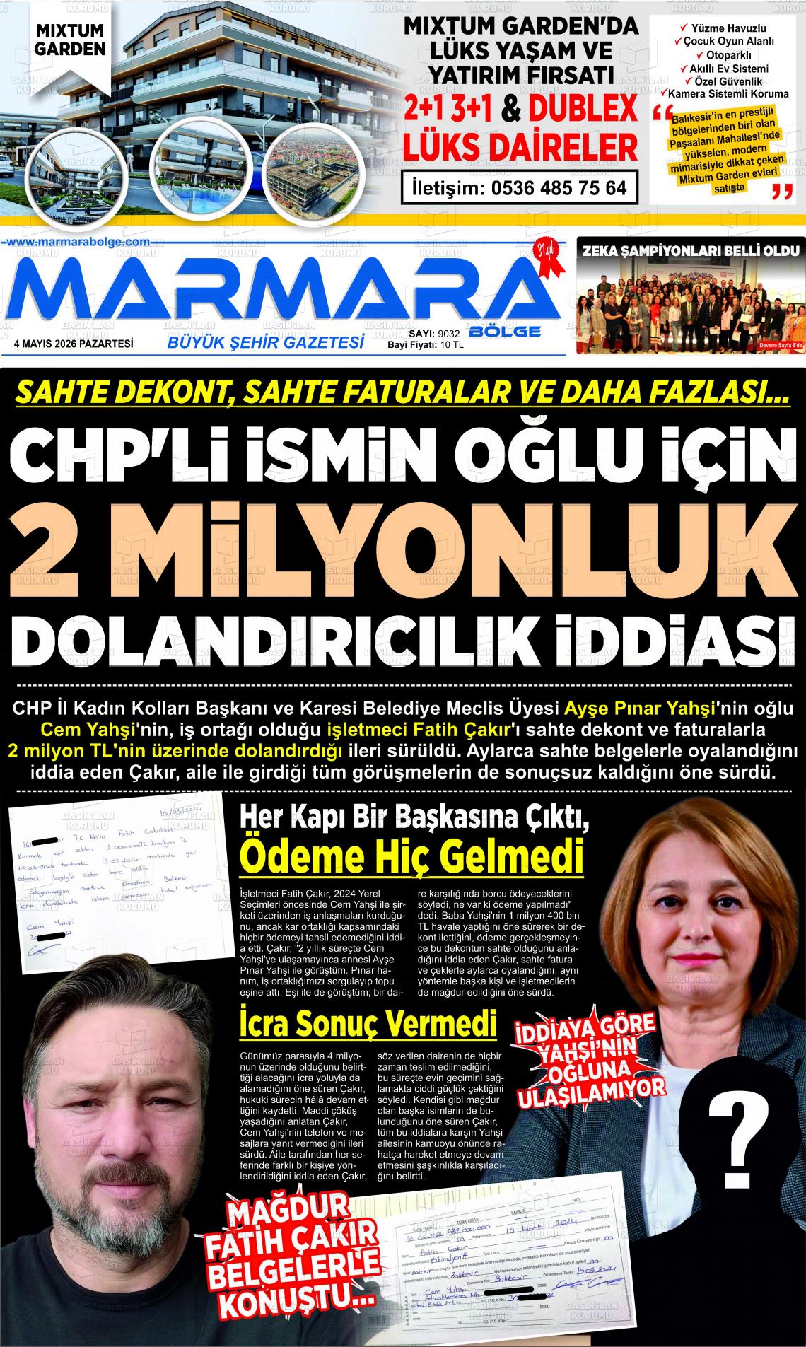 Balikesir Marmarabolge 04.05.2026