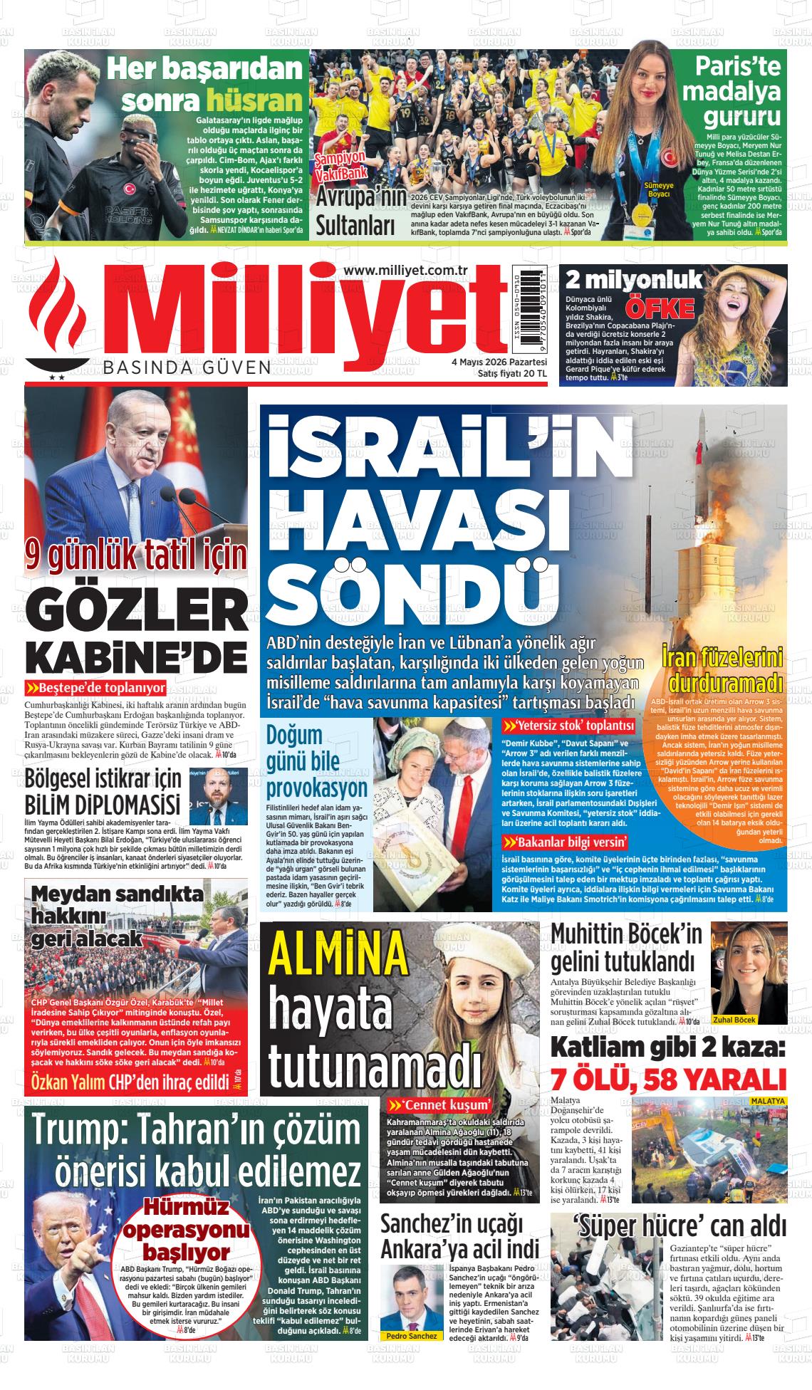 Milliyet Gazetesi 04.05.2026