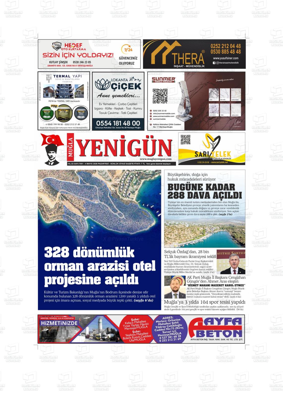 Mugla Yenigun 04.05.2026