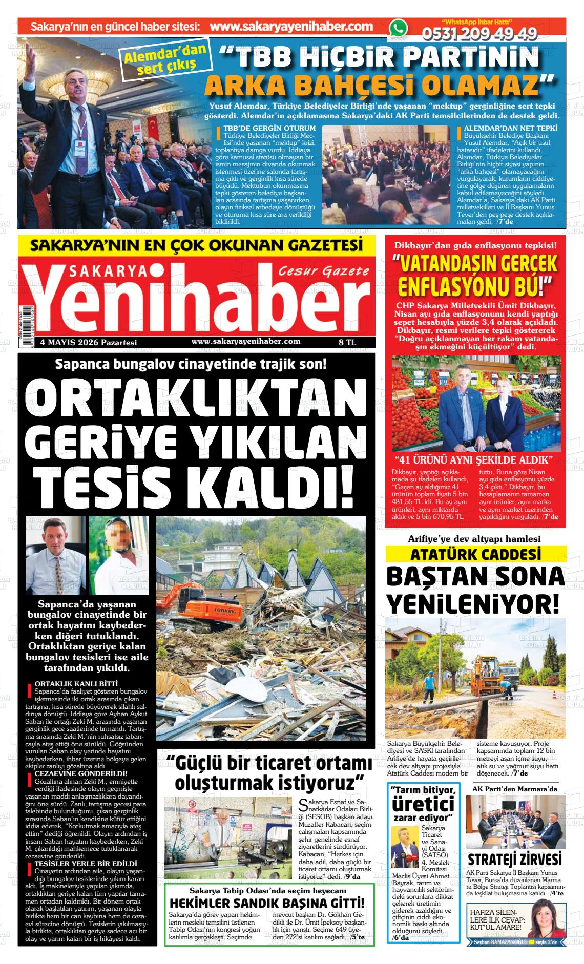 Sakarya Yenihaber 04.05.2026